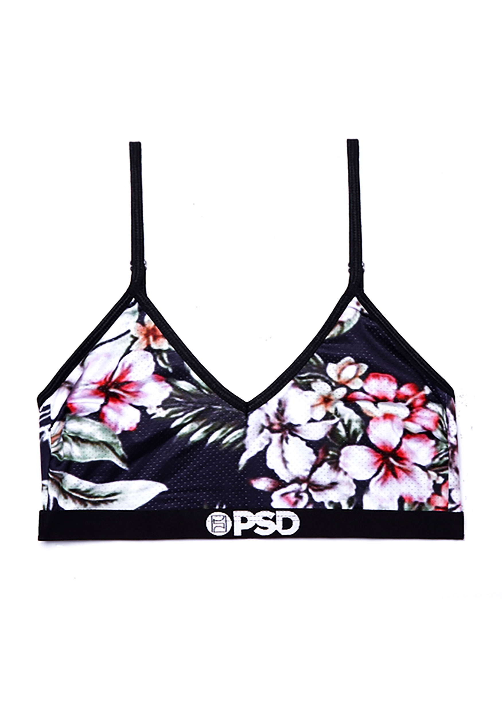 Warm Flowers Womens Triangle Bra- PSD Underwear
