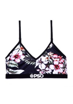 PSD Underwear Warm Flowers Womens Triangle Bra