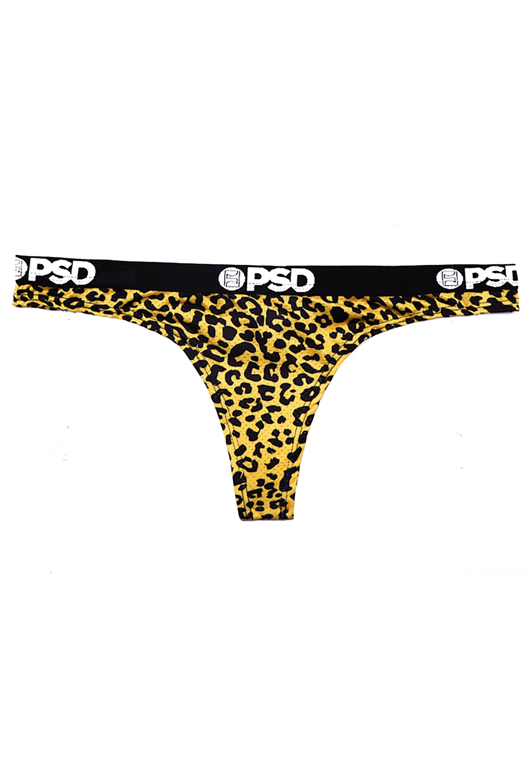 Cheetah Yellow Womens Thong- PSD Underwear