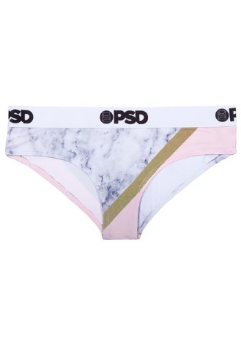 PSD Underwear- Pink Marble Women's Bikini Brief