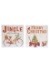 Vintage Christmas 4 Piece Coaster Set alt 2