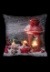 Christmas Red Lantern 16" Pillow w/ LED Lights2