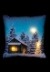 Christmas Tree & Cabin 16" Pillow w/ LED Lights2