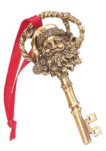 A Key For Santa Ornament