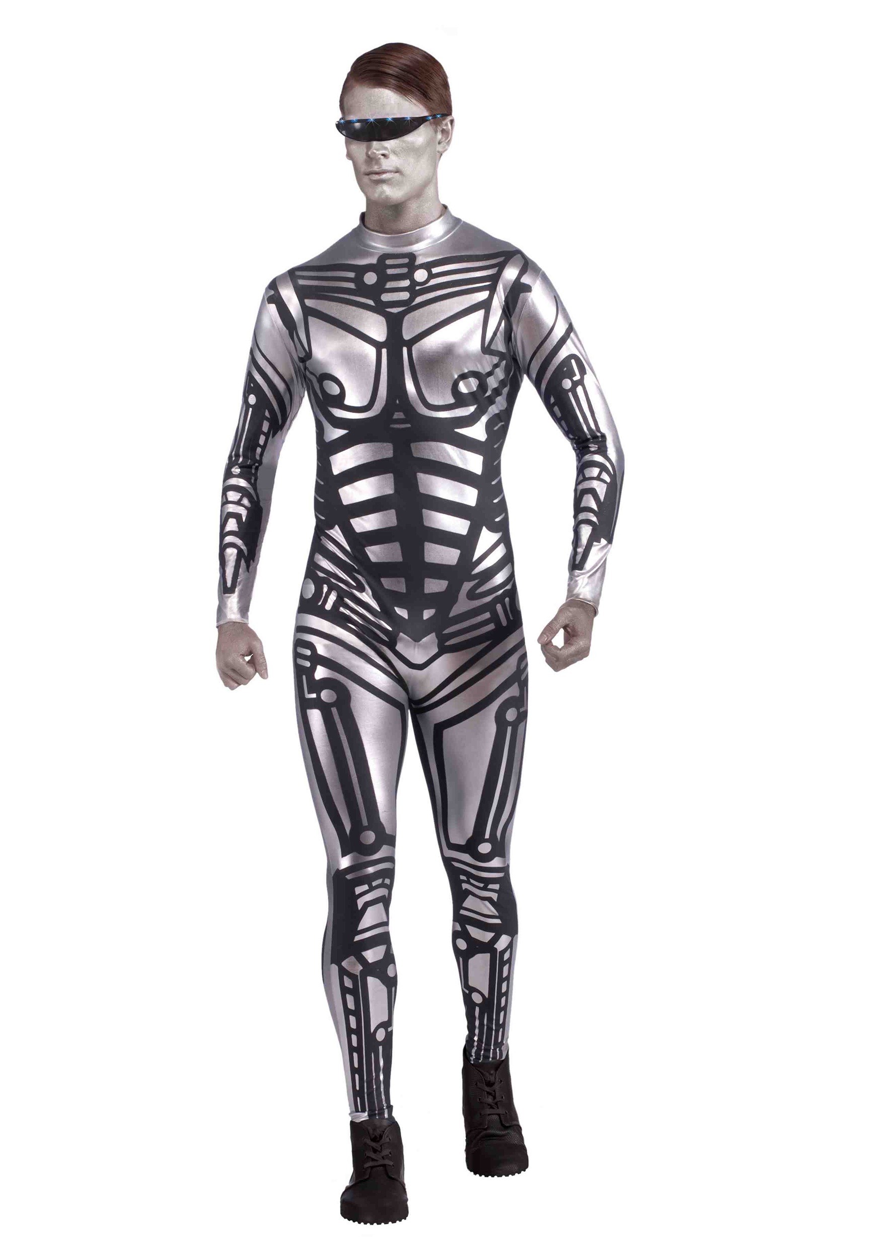 Robot Jumpsuit Costume for Men