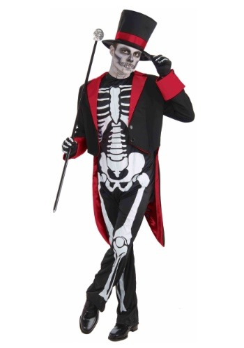 Mens Fancy Mr. Bone Jangles Costume