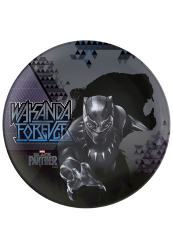 10in Black Panther Wakanda Forever Melamine Plate