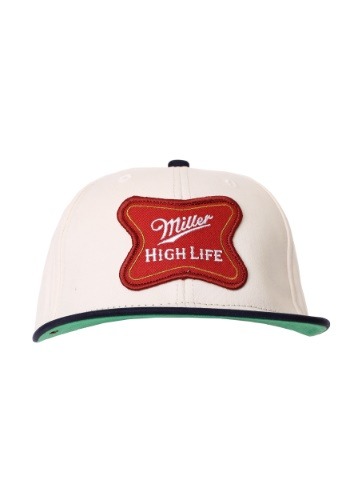 Miller High Life Logo Cotton Twill Snapback Hat