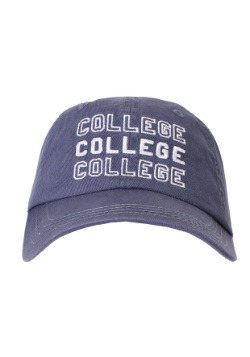 College College College Blue Dad Hat