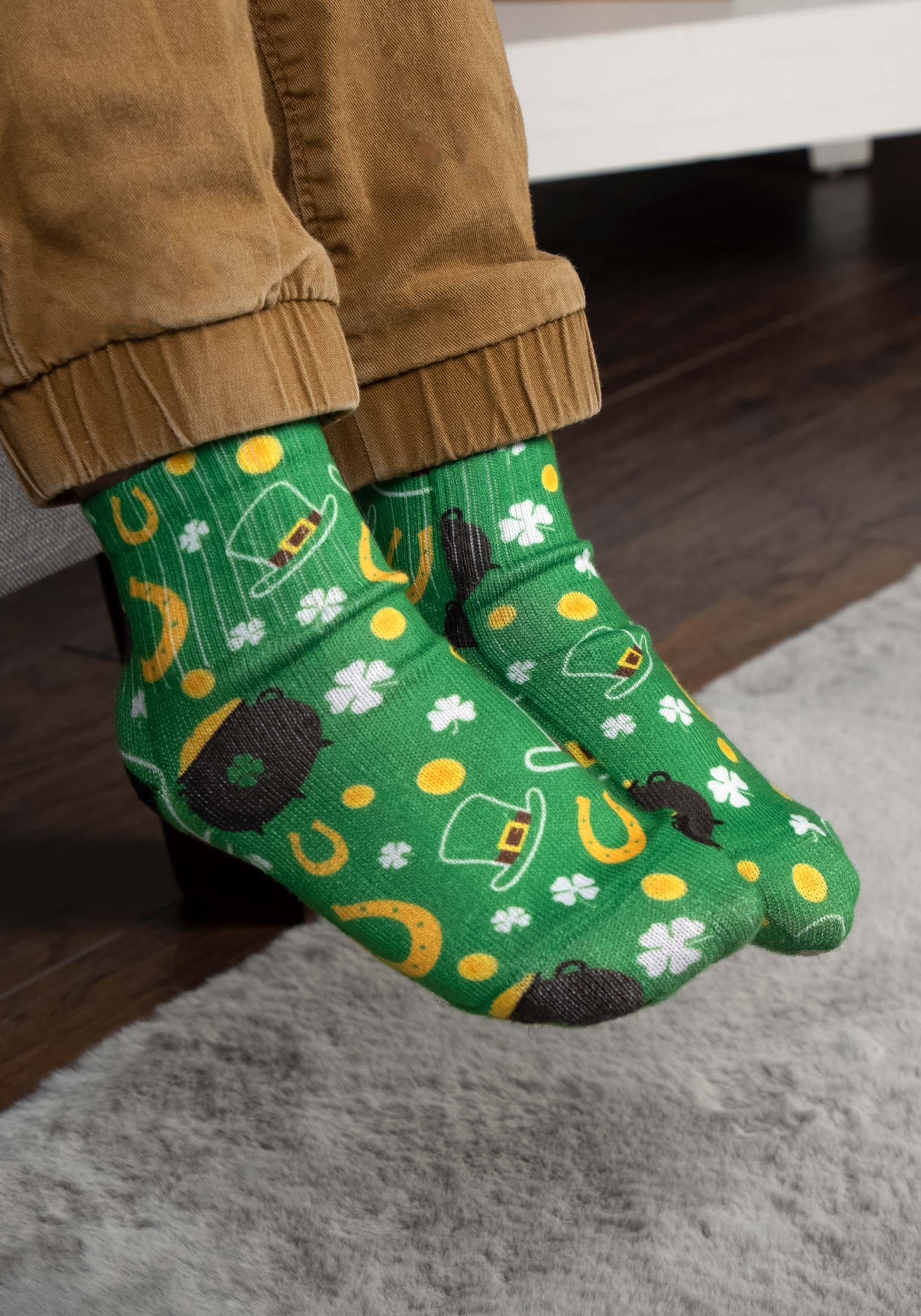 Kids Saint Patrick's Day All Over Print Ankle Socks