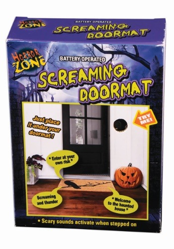 Motion Activated Screaming Doormat Decoration Halloween