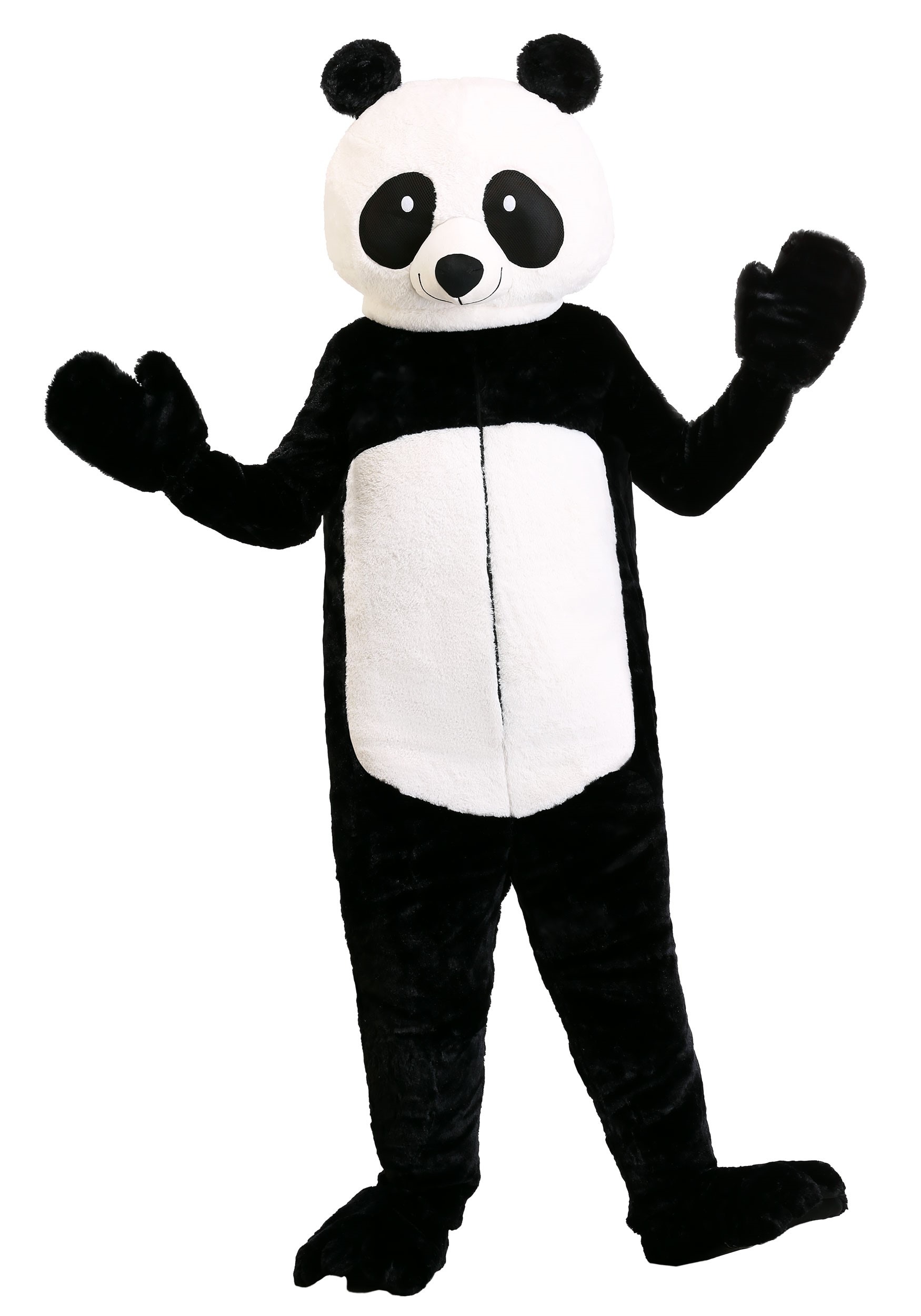 Panda Bear Adult Plus Size Costume