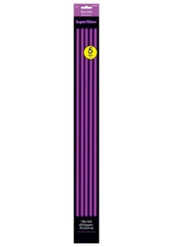Purple Glowsticks - 22" Pack of 5