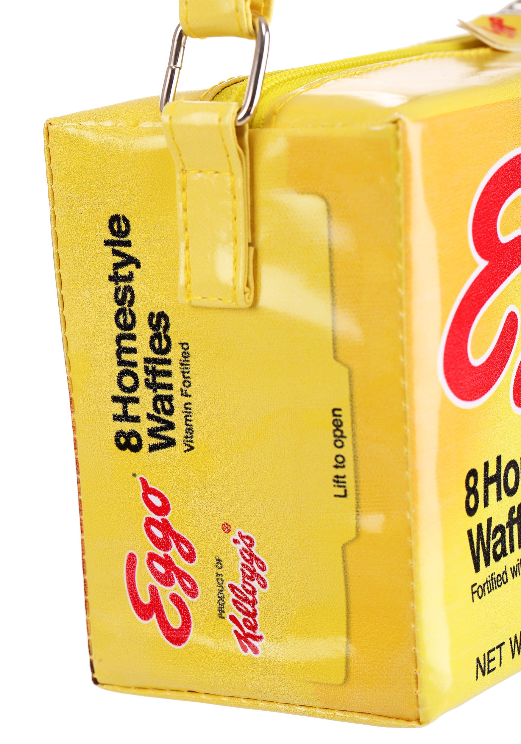 womens waffle eggo box purse