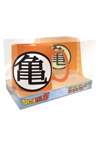 Dragon Ball Z Goku Symbol Mug & Coaster Gift Set