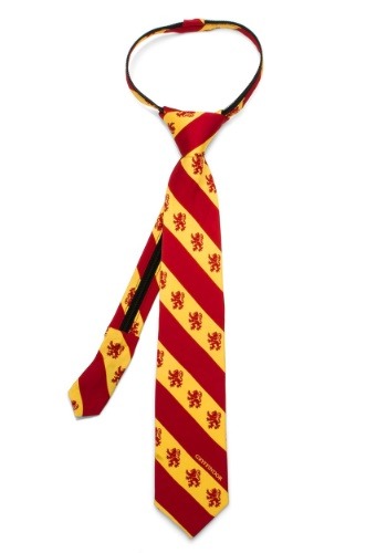 Gryffindor Stripe Boys' Zipper Tie