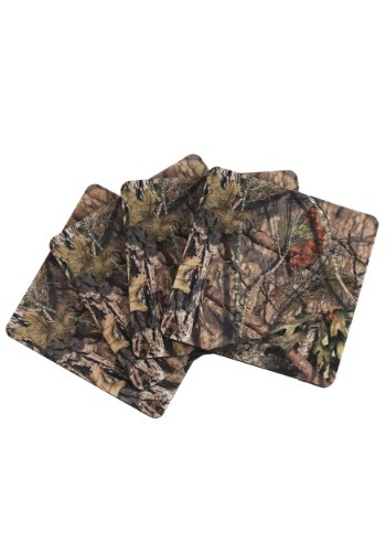 4 Pc Mossy Oak Coaster Set