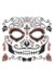 Day of the Dead Temporary Tattoo alt 1