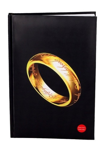 THE ONE RING- LORD OF THE RINGS- NOTEBOOK W/LIGHT