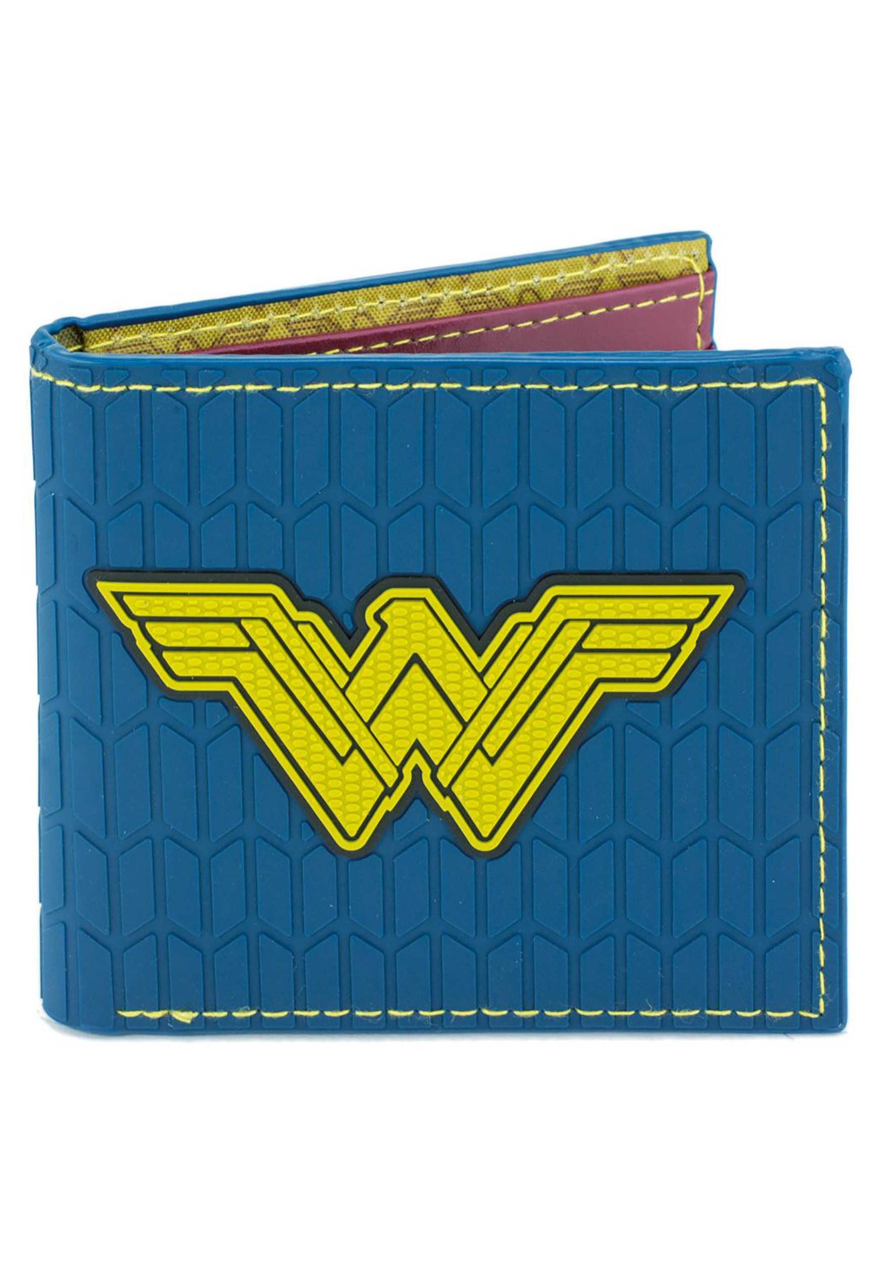 DC Comics Wonder Woman Logo Rubber Wallet