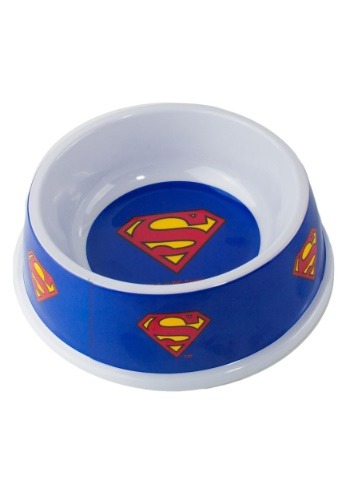 Melamine Superman Shield Pet Bowl- 7.5" (16OZ)