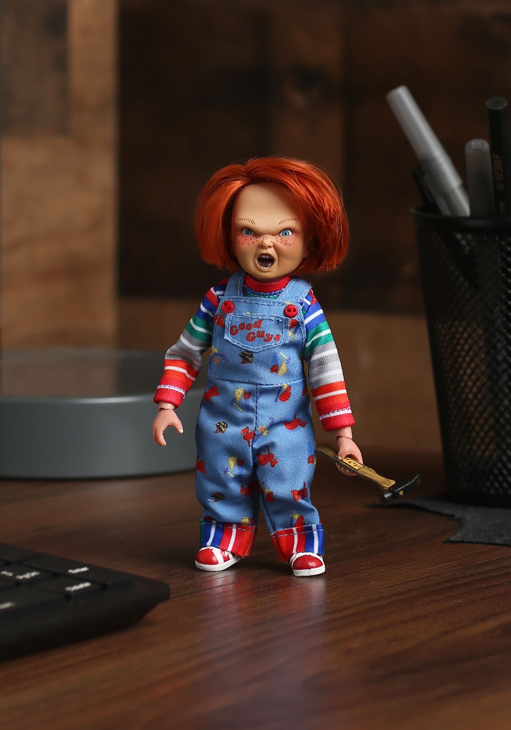 Chucky 8 Inch Clothed Figure , Horror Collectibles