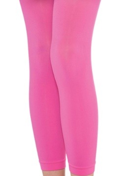 Adult Pink Footless Tights