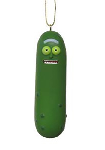 Rick & Morty Pickle Rick Molded Ornament
