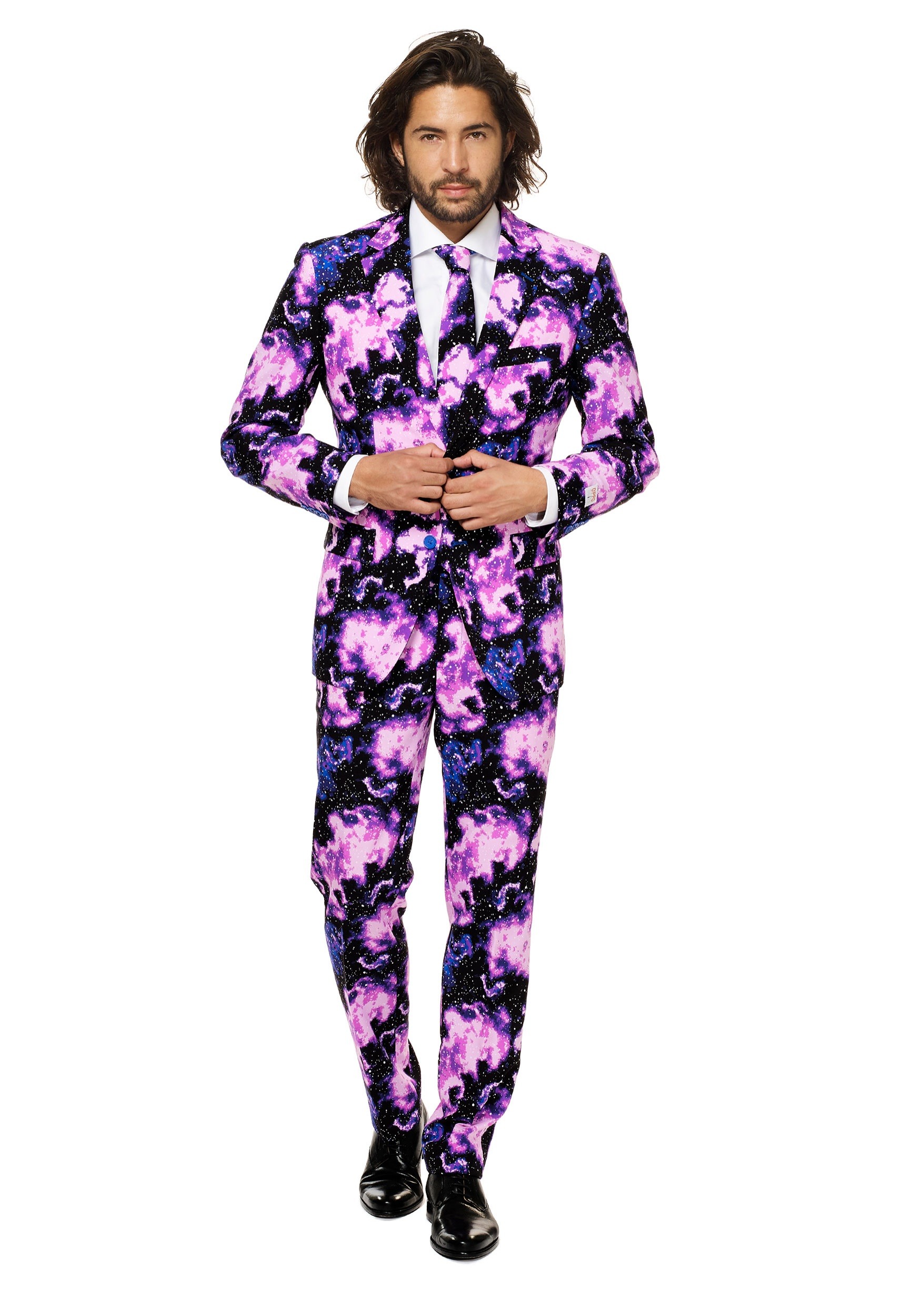 Opposuits Mens Galaxy Guy Suit Costume