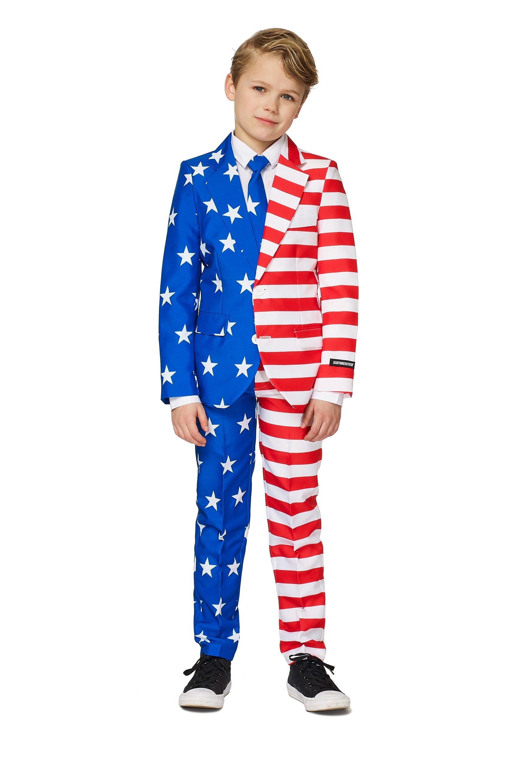 USA Flag Suitmeister Boys Suit