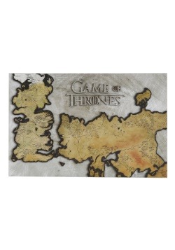 Game of Thrones Westeros Map Wall Décor