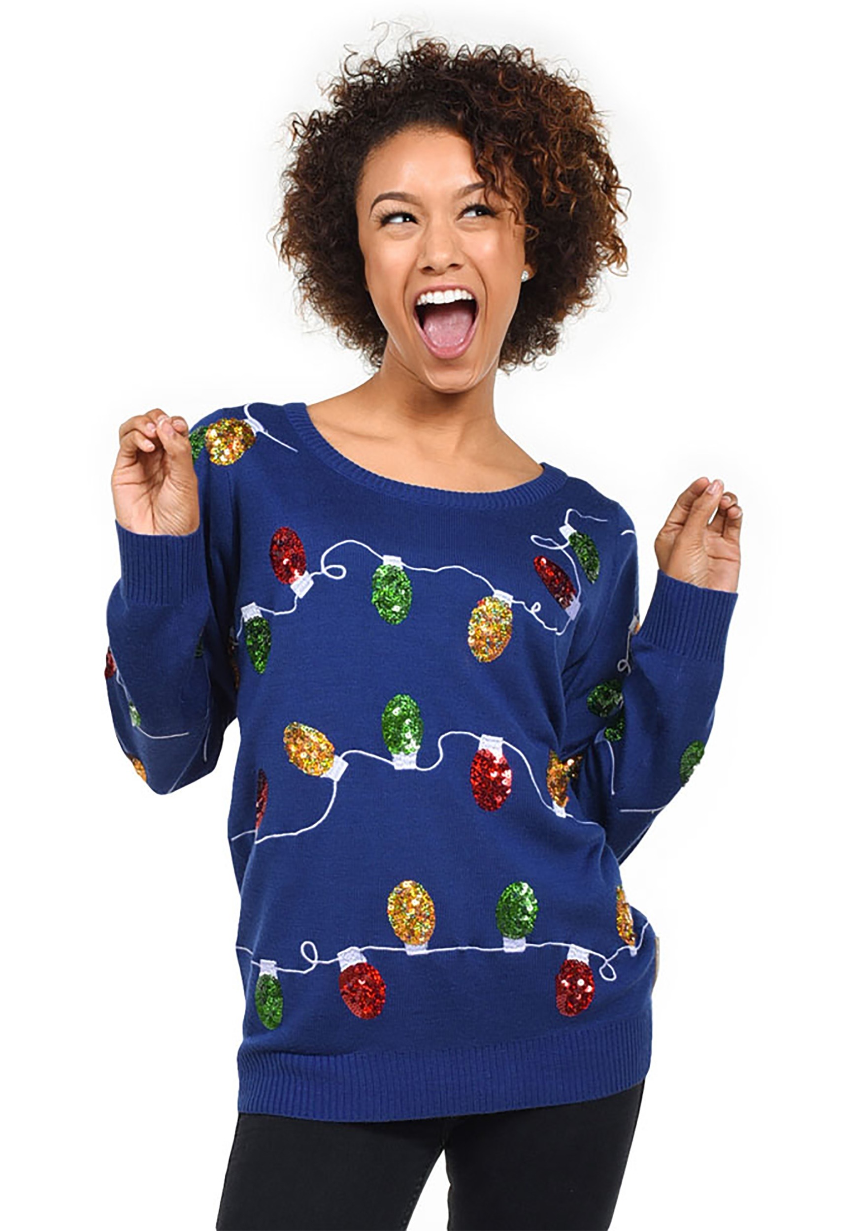 womens ugly christmas sweatshirt