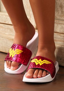 Wonder Woman Big Kid Slide Sandals Update