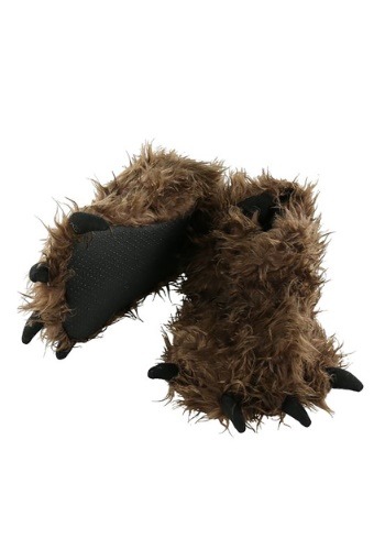 Adult Bigfoot Paw Slippers
