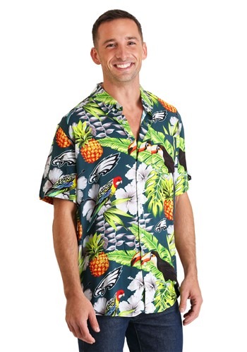 Men's Philadelphia Eagles Floral Shirt