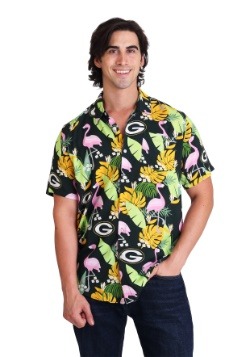 Green Bay Packers Floral Shirt