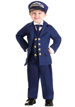 Toddler North Pole Train Conductor Costume Upd