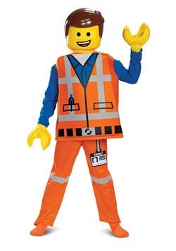 Emmet LEGO Movie 2 Boys Deluxe Costume