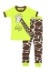 Kids Looong Day Giraffe Short Sleeve Pajama Set Alt2