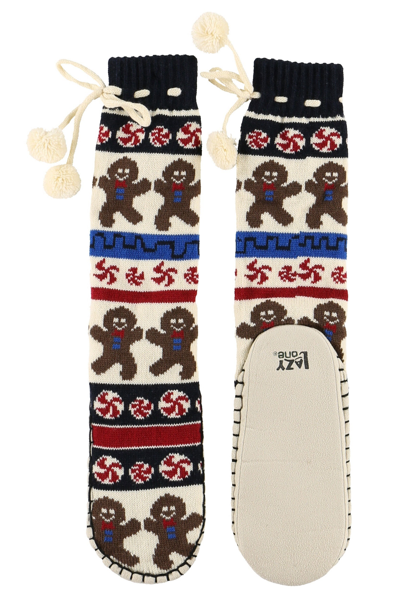 Gingerbread Adult Mukluk Slippers