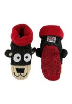 Bear Woodland Kids Slippers Alt2