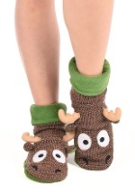 Kids Moose Woodland Slippers