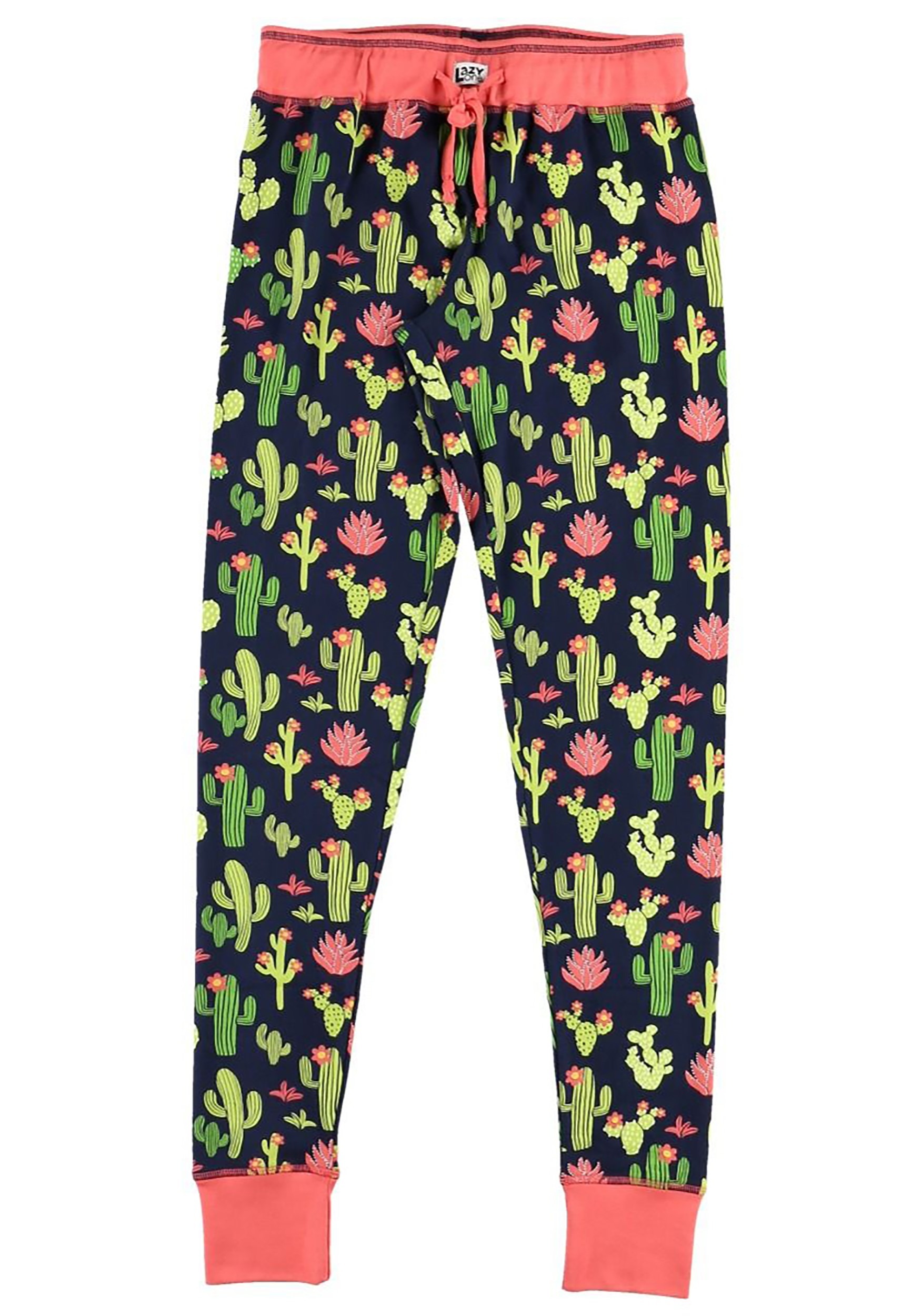 Cactus Print Women's Pajama Leggings