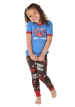 Kids Crabby in the Morning Short Sleeve Pajama Set