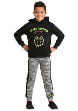 Toddler Boy's Marvel Black Panther Poly Fleece Hoodie