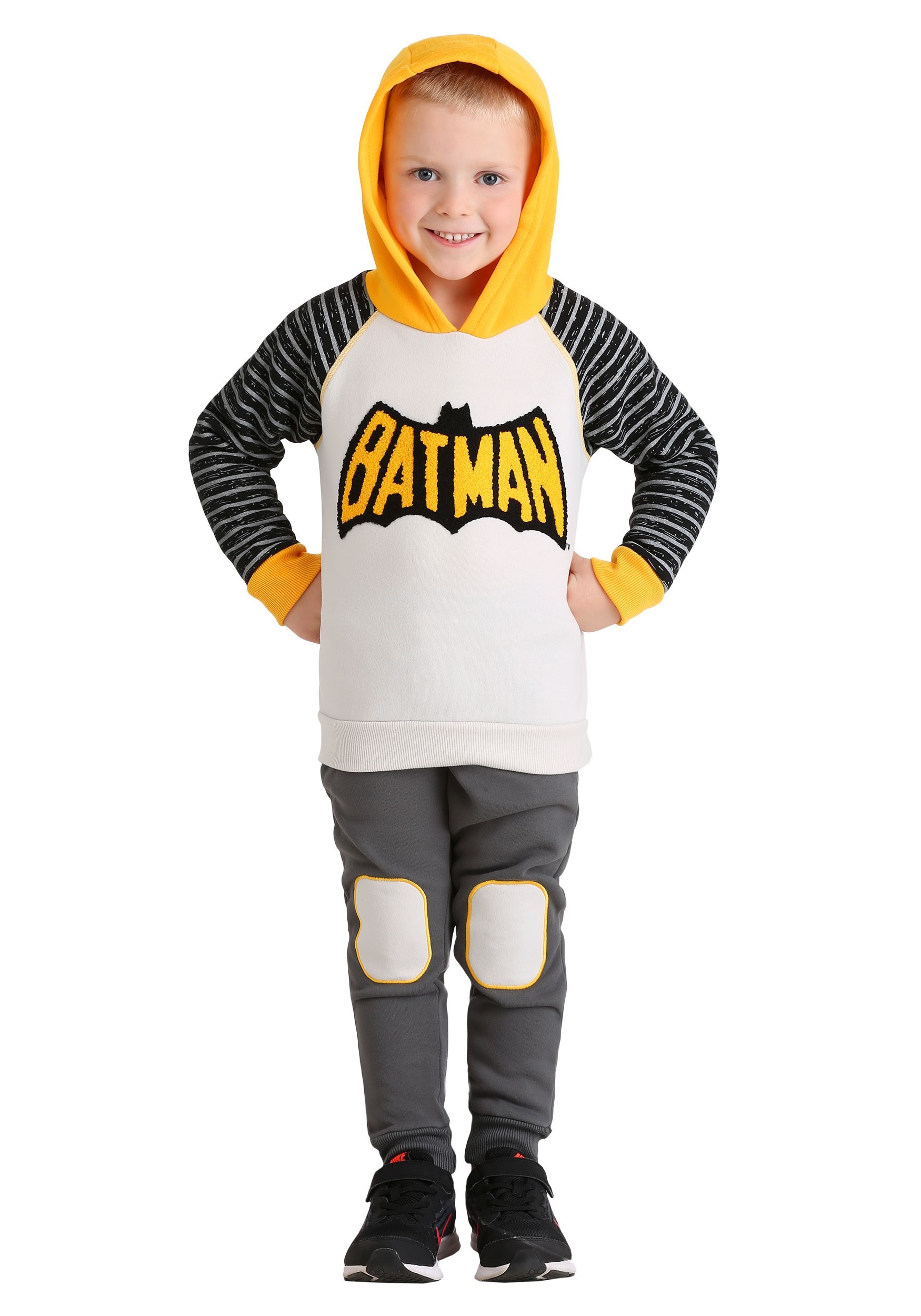 Superman Costume Sweatshirt Hoodie 3T & 4T Toddler 
