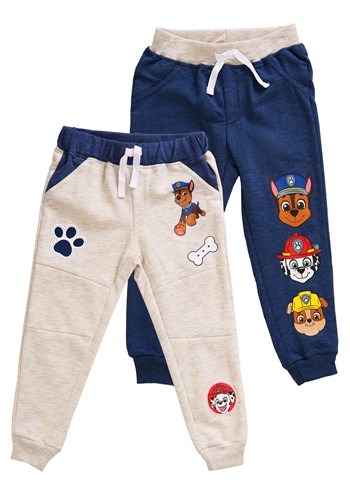 2 Pack of Toddler Boys Paw Patrol Character Fleece Pants Upd