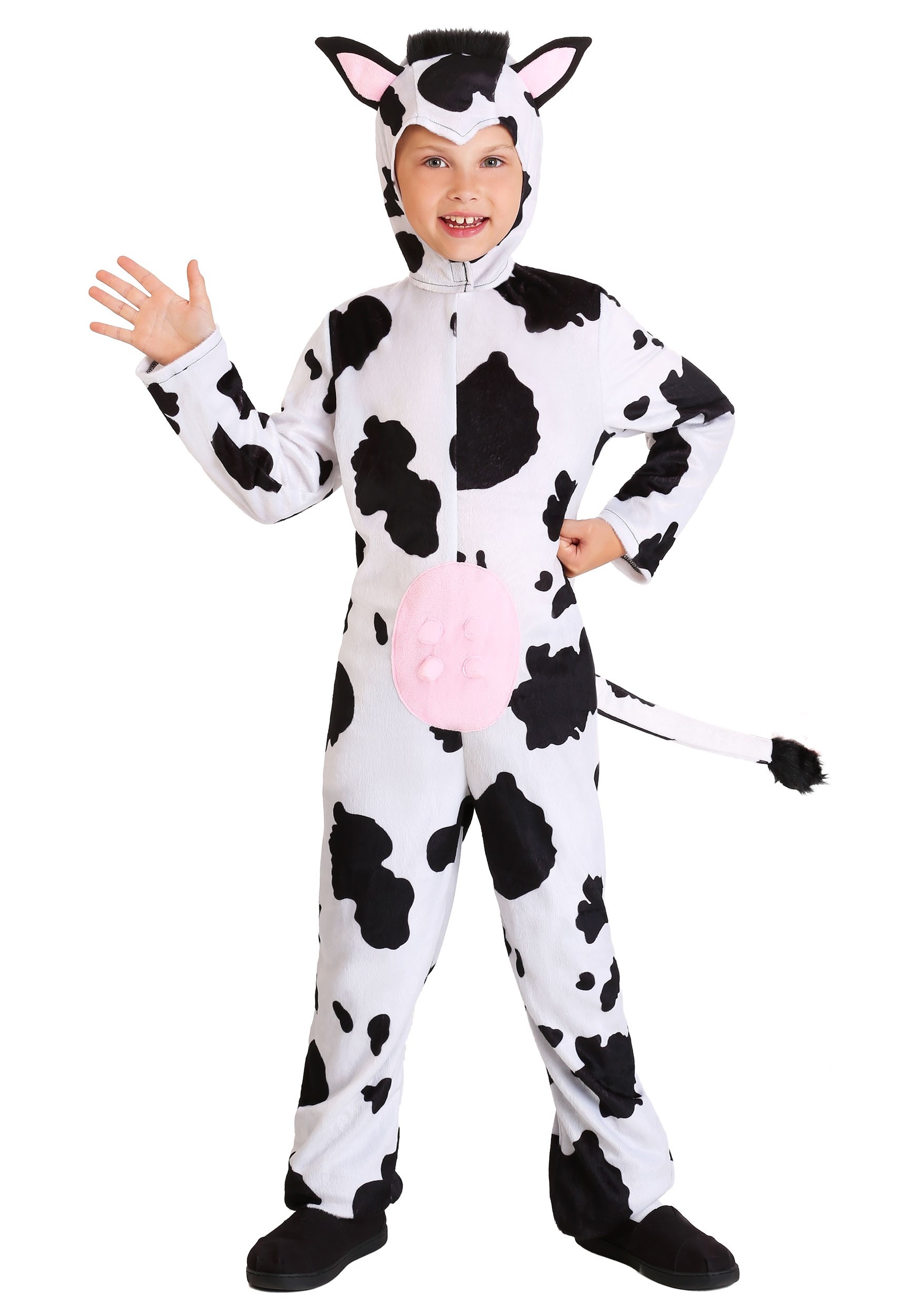 Kid's Farm Cow Costume