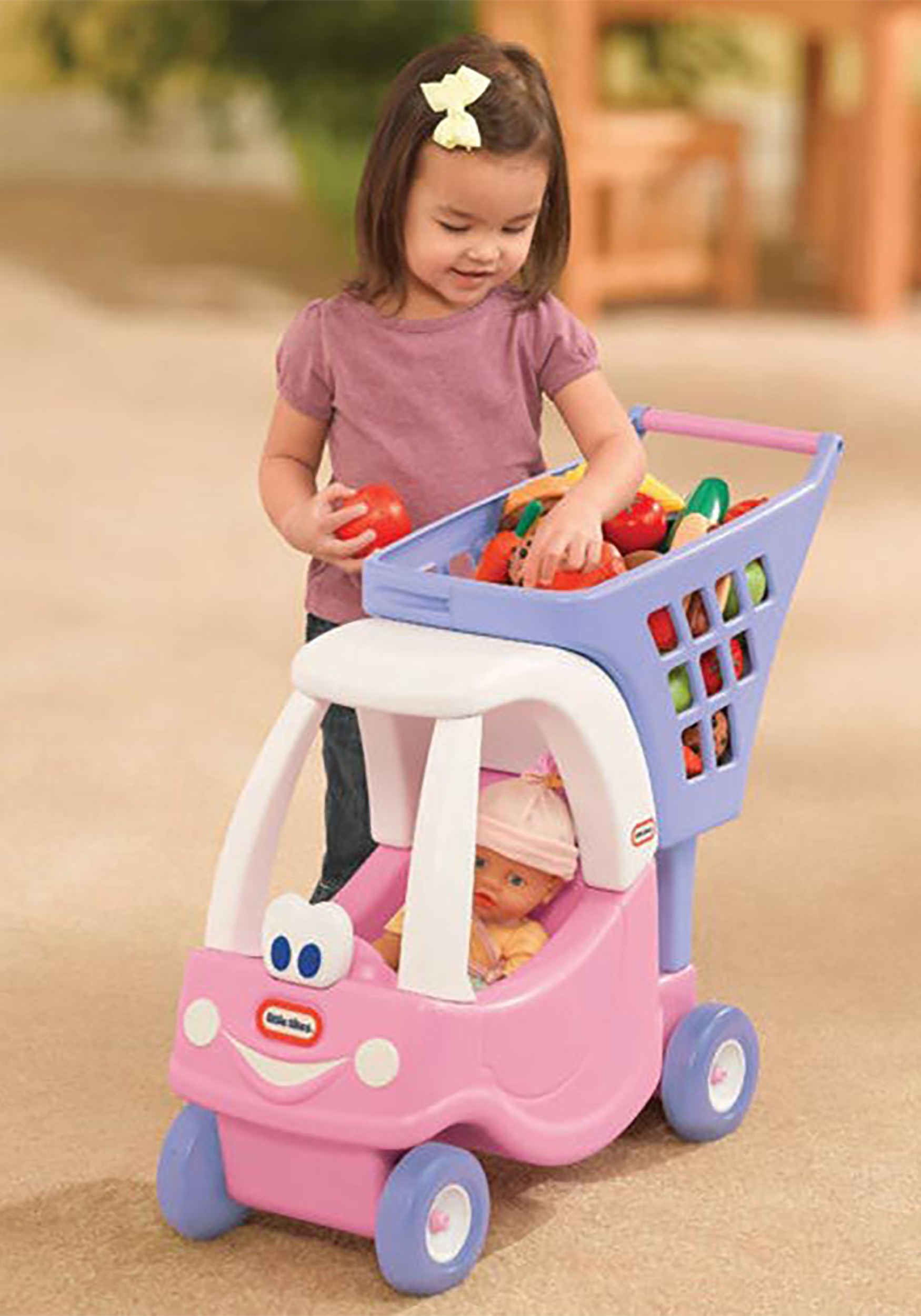 little tikes princess shopping cart