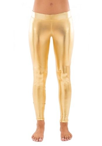 gold leggings